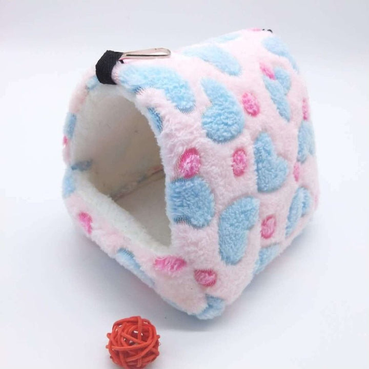 Lisslune | HARRYHAMSTER – Plush Hammock House for Hamsters & Small Rodents
