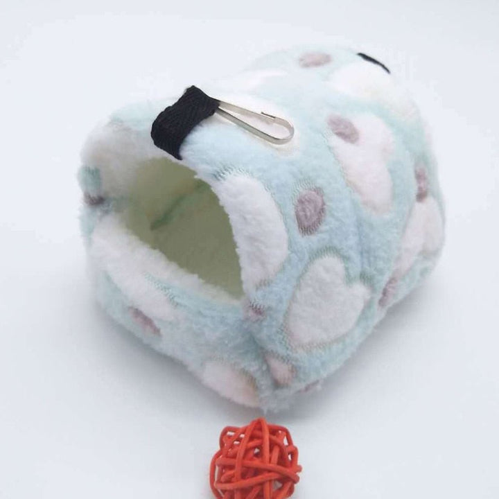Lisslune | HARRYHAMSTER – Plush Hammock House for Hamsters & Small Rodents