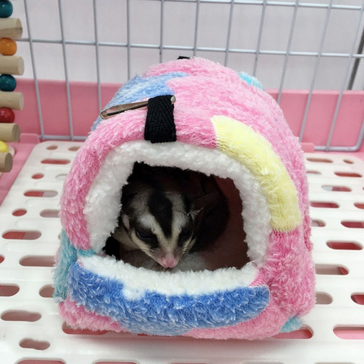 Lisslune | HARRYHAMSTER – Plush Hammock House for Hamsters & Small Rodents