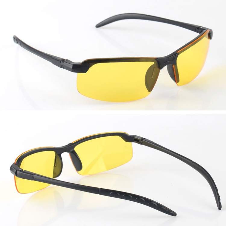 Lisslune | Night Driving Glasses | Yellow Lenses to Reduce Glare & Eye Strain for Safer Night Rides