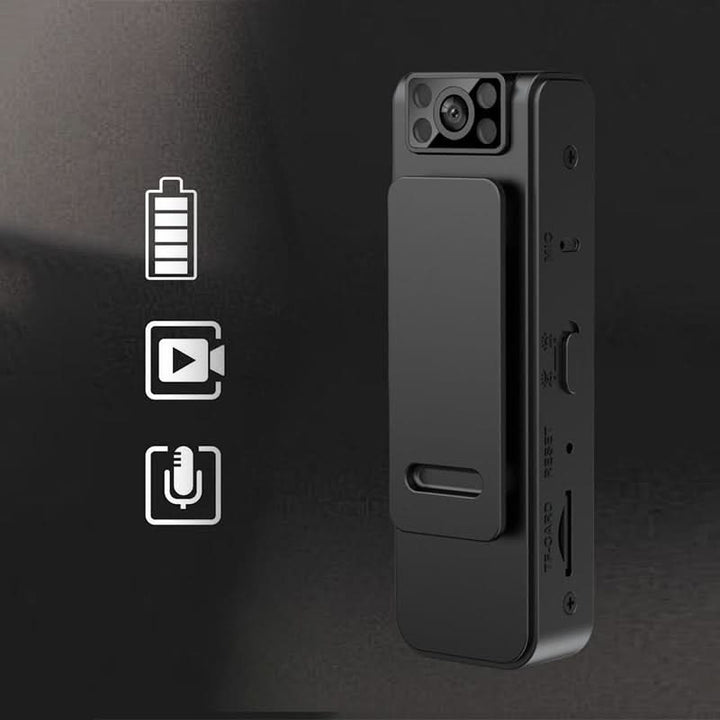 Lisslune | HD Magnetic Clip Camera with Wide-Angle Lens