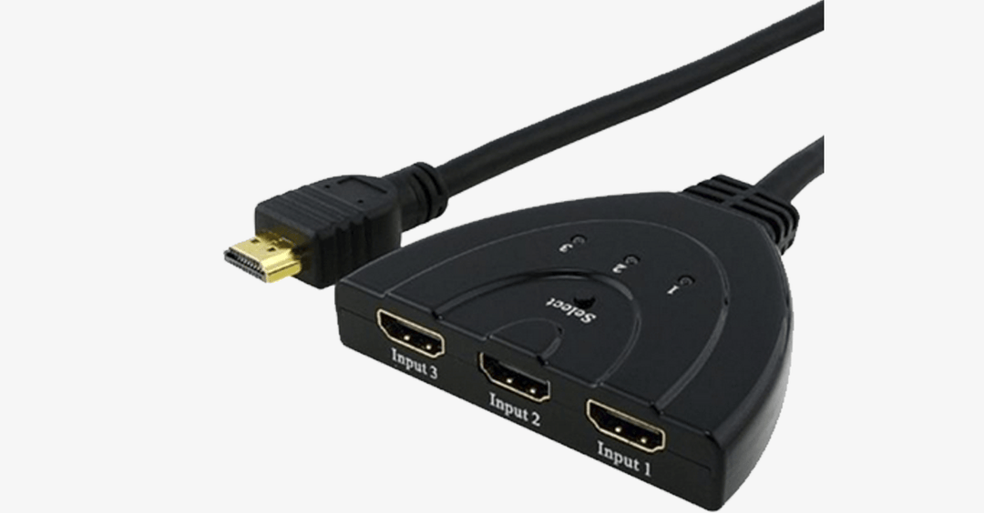 Lisslune | HDMI Switch 3*1 (3 Inputs*1 Output) Splitter Switch - Make life easier!