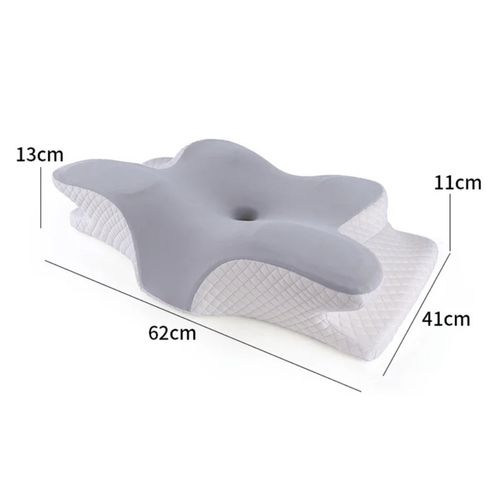 Lisslune | Health Pur Pillow – Ergonomic Memory Foam Pillow for Neck & Shoulder Pain Relief