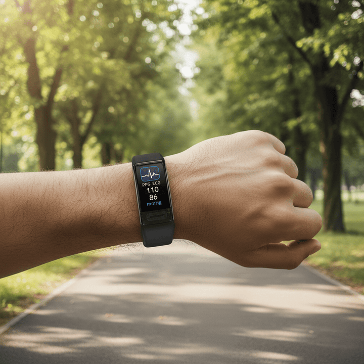 Lisslune | PulseSync – Smart Bracelet with Blood Pressure, ECG & Heart Rate Monitor