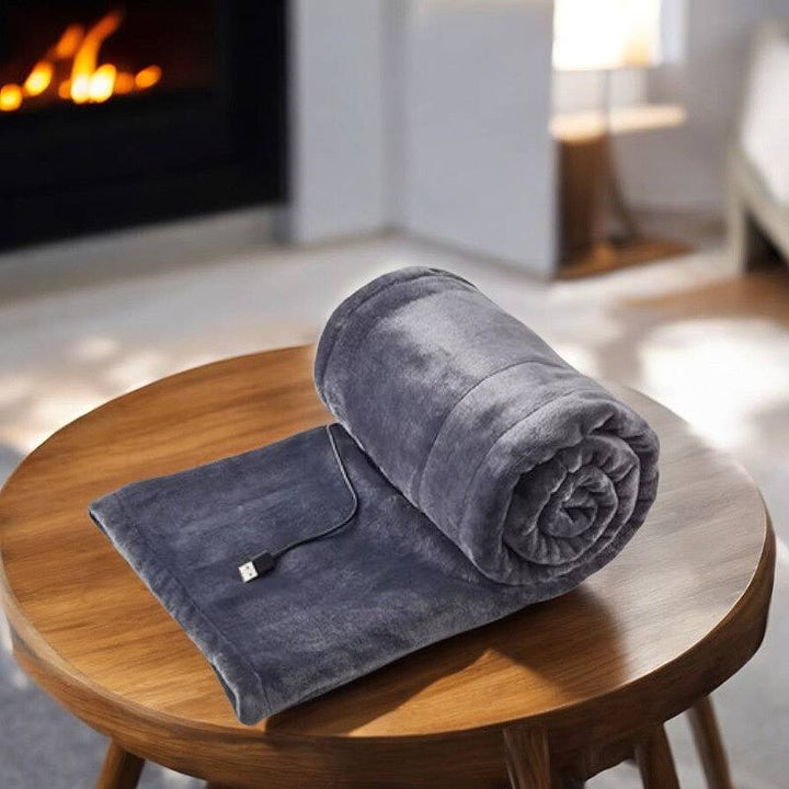 Lisslune | Portable Electric Heated Blanket with Adjustable Warmth Settings - 39"x31"