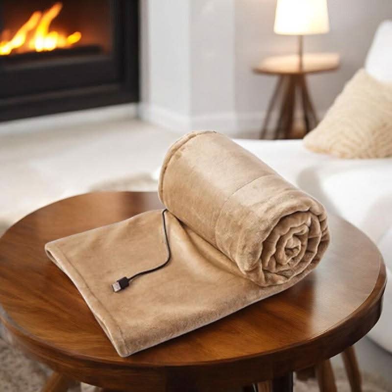 Lisslune | Portable USB Electric Heated Blanket with 3 Settings