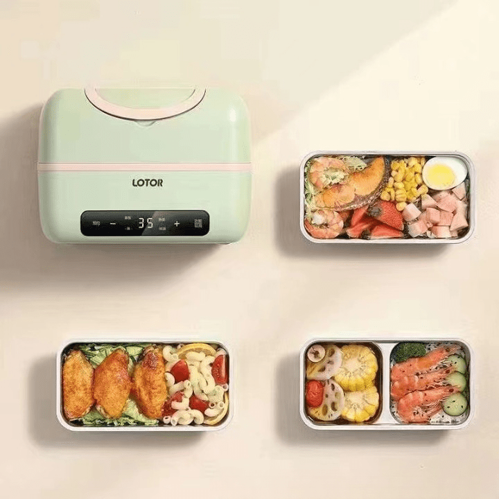 Lisslune | HEATBOX – Electric Lunch Box for Warm Meals Anywhere
