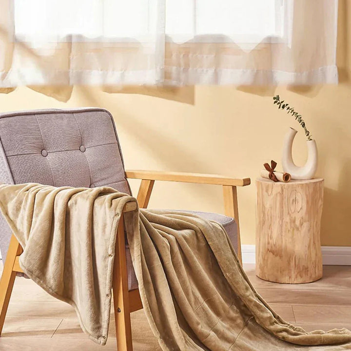 Lisslune | Heatease USB Heating Blanket – Portable 3-Level Heated Throw for Home, Office, and Travel Comfort