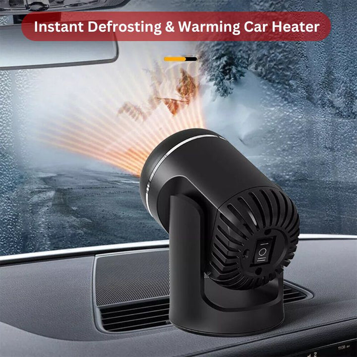 Lisslune | 12V Portable Car Heater with 360° Rotation & Overheat Protection