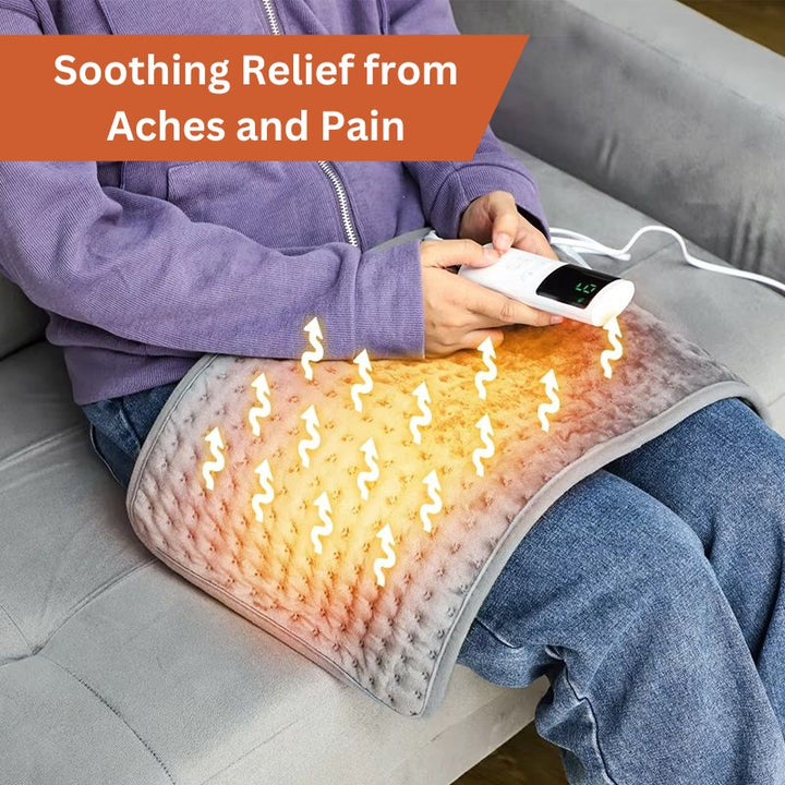 Lisslune | Electric Heating Pad with Timer and Adjustable Temperature