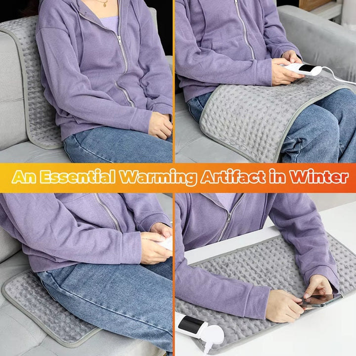 Lisslune | Electric Heating Pad with Timer and Adjustable Temperature