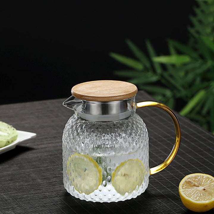 Lisslune | Heat-resistant ribbed glass jug