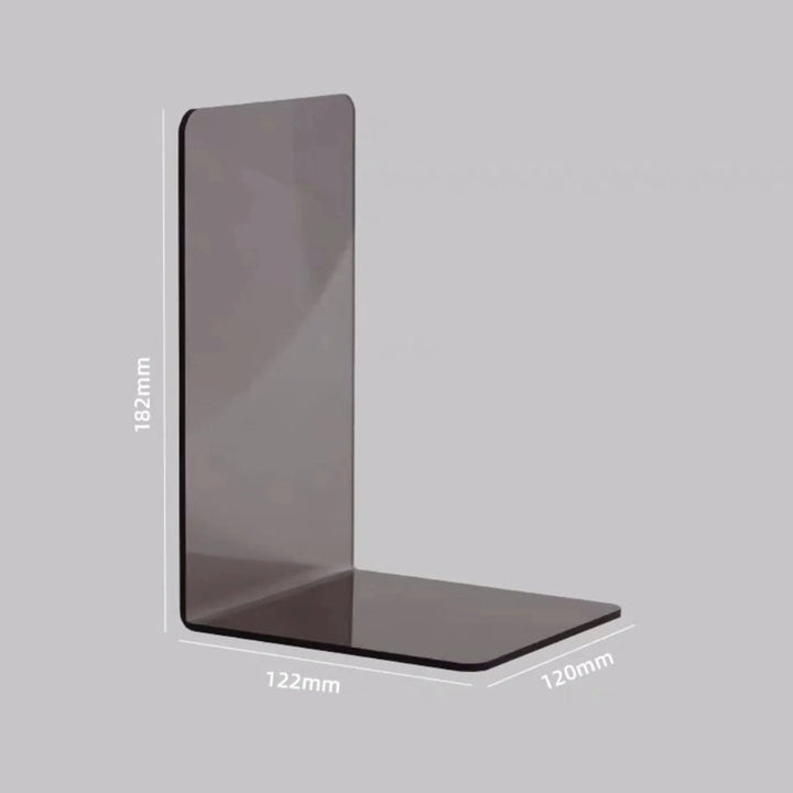 Lisslune | ElegantStack - Clear Acrylic Bookends Organizer