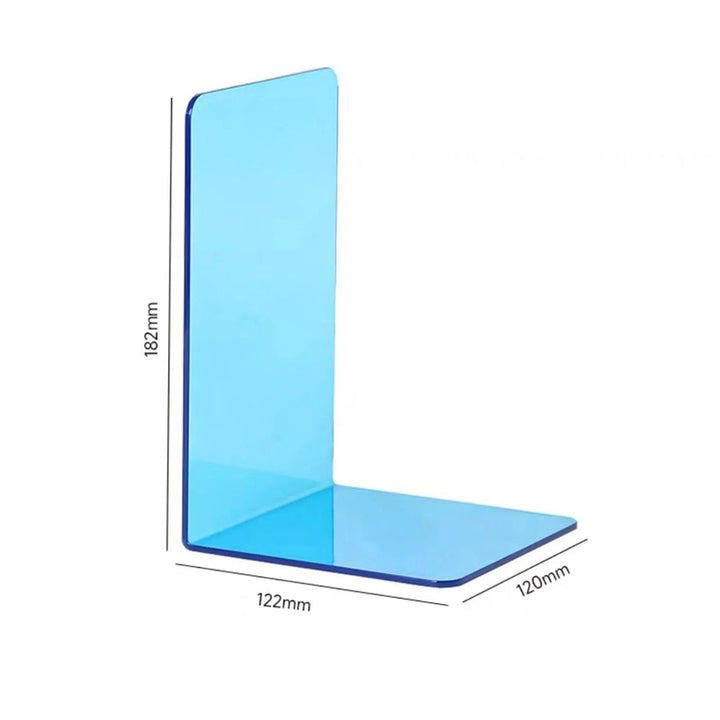 Lisslune | ElegantStack - Clear Acrylic Bookends Organizer