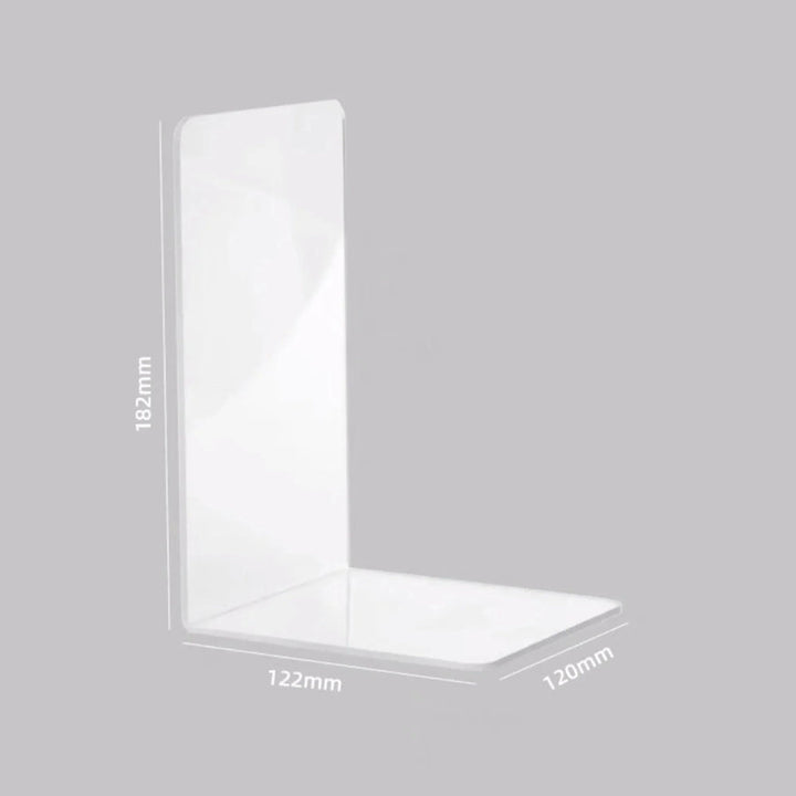 Lisslune | ElegantStack - Clear Acrylic Bookends Organizer
