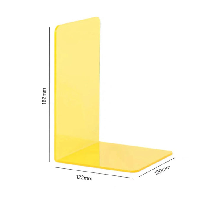 Lisslune | ElegantStack - Clear Acrylic Bookends Organizer