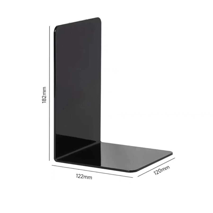 Lisslune | ElegantStack - Clear Acrylic Bookends Organizer