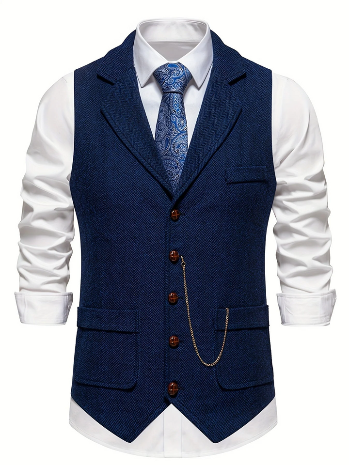 Lisslune | Men's Suit Vest Sleeveless
