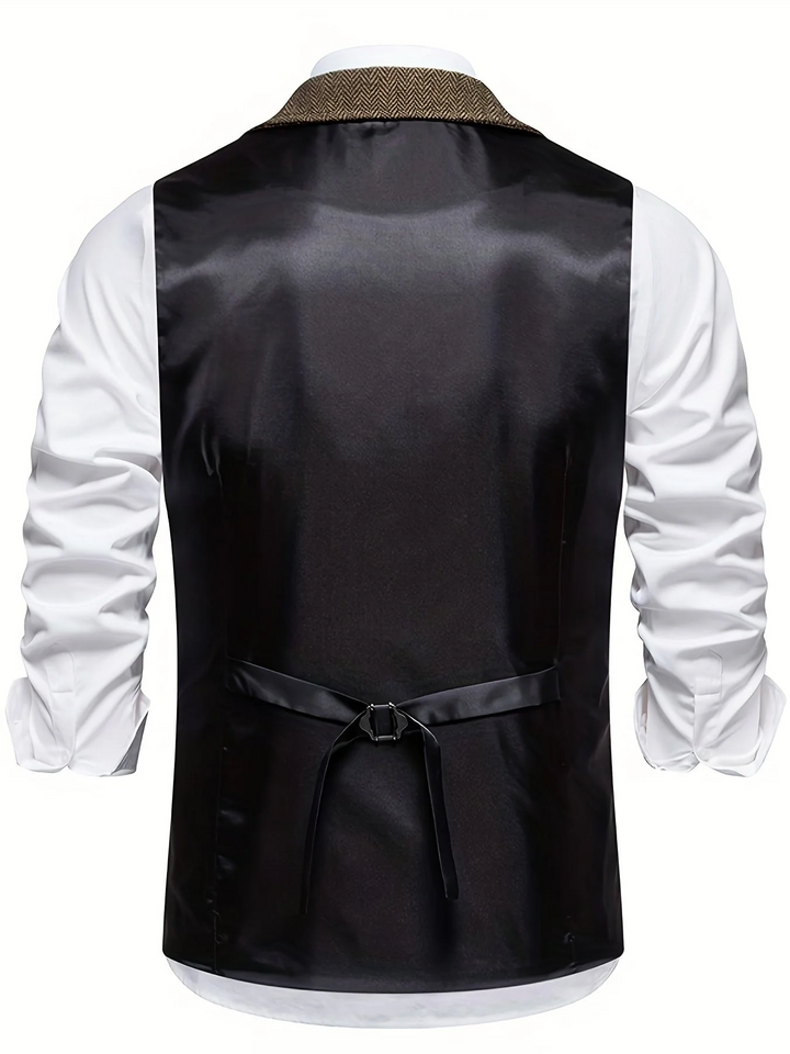 Lisslune | Men's Suit Vest Sleeveless