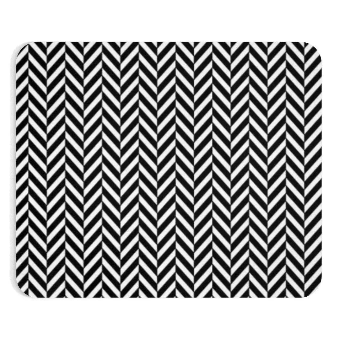 Lisslune | Elegant Herringbone Mouse Pad for a Stylish Workspace Upgrade