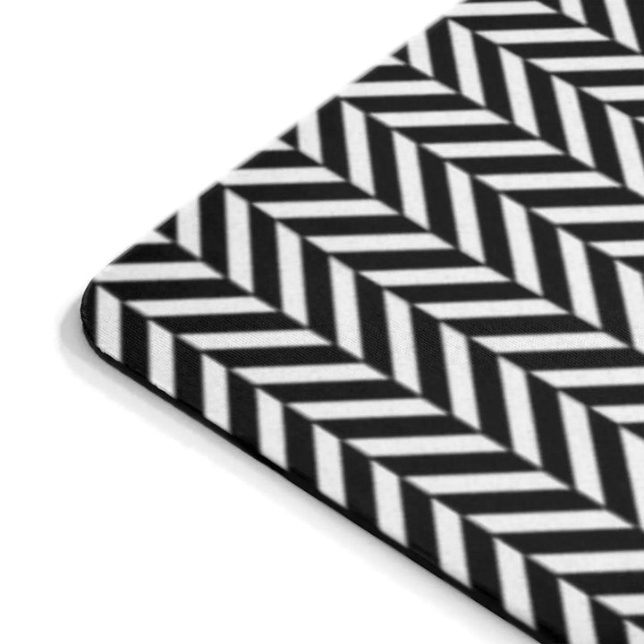 Lisslune | Elegant Herringbone Mouse Pad for a Stylish Workspace Upgrade