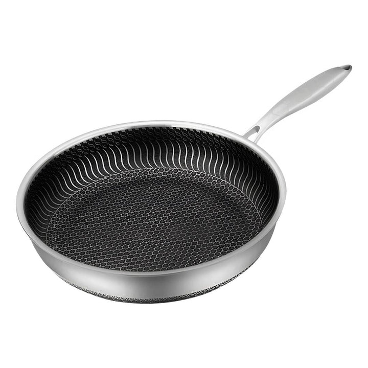 Lisslune | PANFORGE – Stainless Steel Non-Stick Pan with Hexa Surface