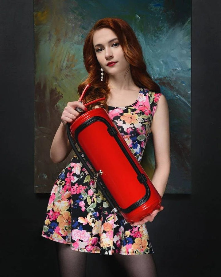 Lisslune | SPARKSTASH – Hidden Drink Storage in Fire Extinguisher Design