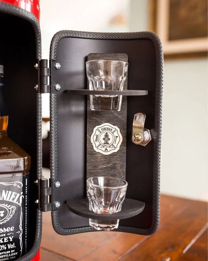 Lisslune | SPARKSTASH – Hidden Drink Storage in Fire Extinguisher Design