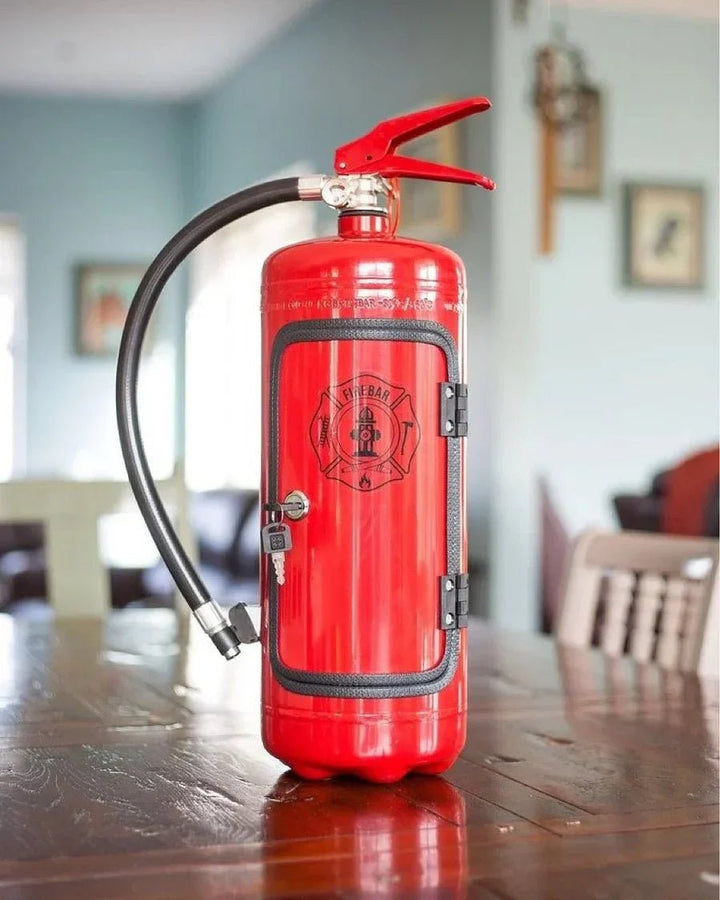 Lisslune | SPARKSTASH – Hidden Drink Storage in Fire Extinguisher Design