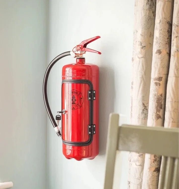 Lisslune | SPARKSTASH – Hidden Drink Storage in Fire Extinguisher Design