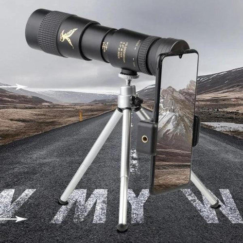 Lisslune | High-Power Waterproof Monocular Telescope with 10x Magnification for Bird Watching, Hiking, and Outdoor Adventures