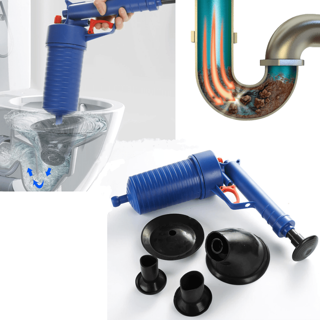 Lisslune | ECOJET Drainer – Compressed Air Solution for Stubborn Blockages