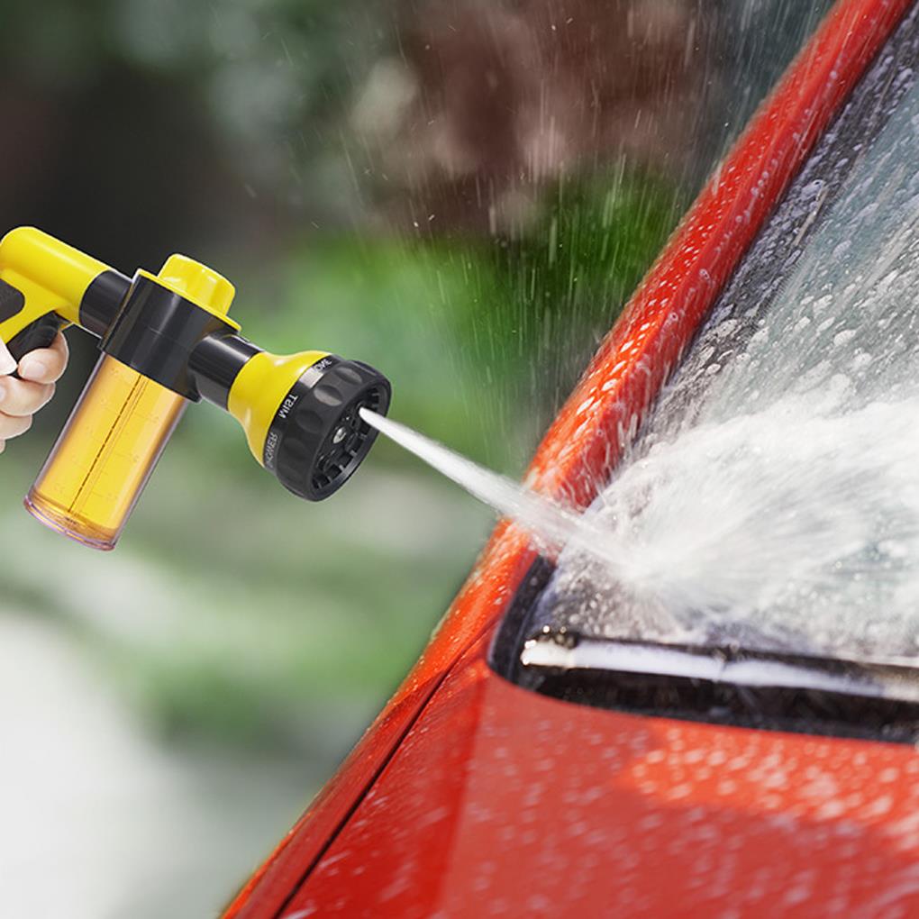 Lisslune | CleanStream 8X – 8-Mode Spray Head with Integrated Soap Mixer