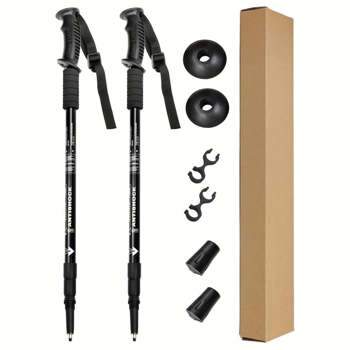 Lisslune | HIKEMASTER PRO – Lightweight Adjustable Trekking Poles for Outdoor Adventures
