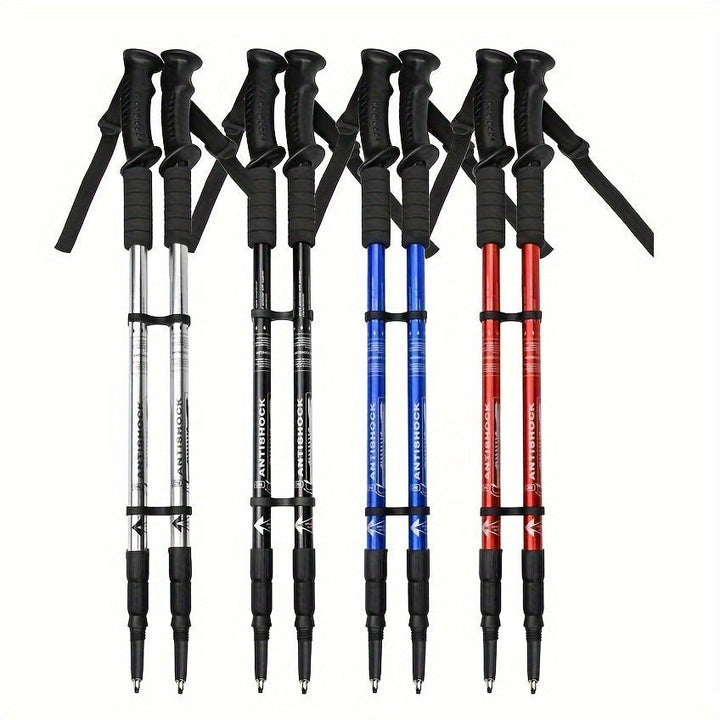 Lisslune | HIKEMASTER PRO – Lightweight Adjustable Trekking Poles for Outdoor Adventures