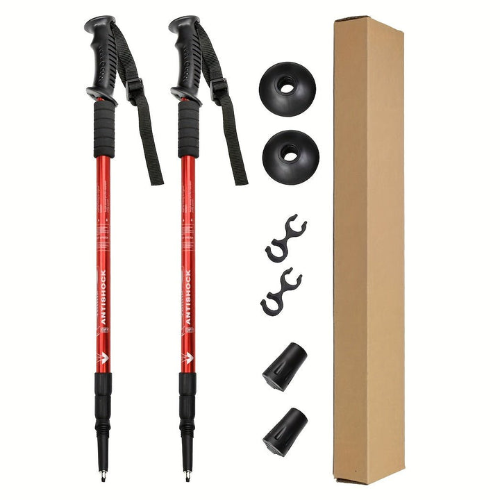 Lisslune | HIKEMASTER PRO – Lightweight Adjustable Trekking Poles for Outdoor Adventures