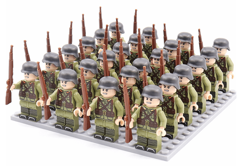 Lisslune | HistoryBlocks – Collectible Historical Figures Playset (21 pcs)