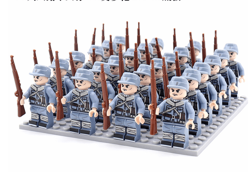 Lisslune | HistoryBlocks – Collectible Historical Figures Playset (21 pcs)