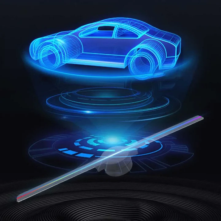 Lisslune | 3D Hologram LED Fan Projector – High-Resolution Visual Display for Home, Business & Events