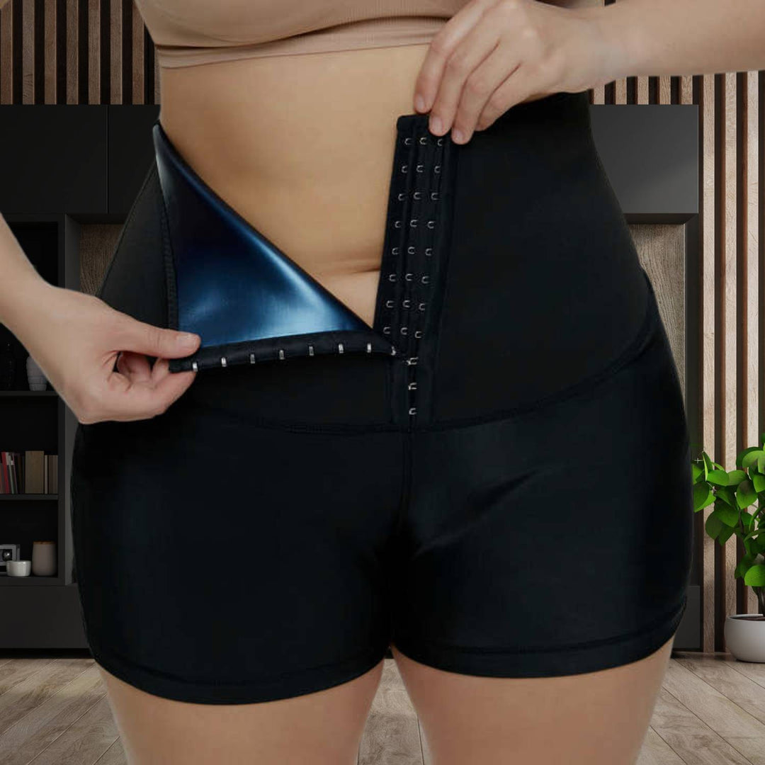 Lisslune | SweatFit Waist Shaper – High Waist Sauna Legging with Waist Trainer for Women