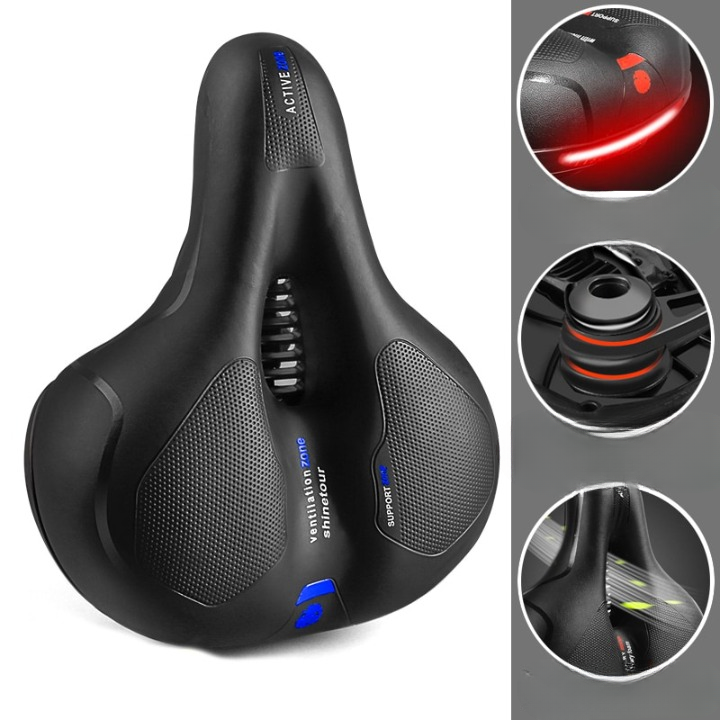 Lisslune | Comfortable bicycle seat against back and coccyx pain