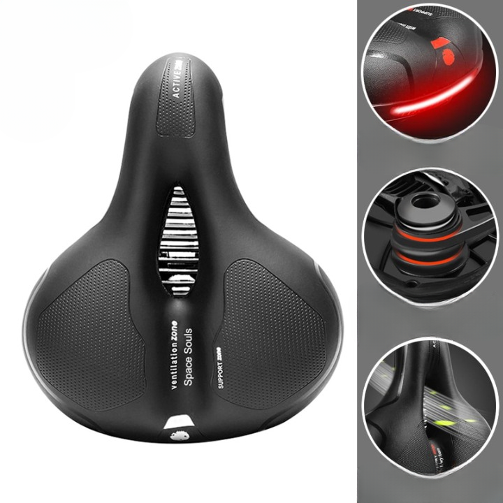 Lisslune | Comfortable bicycle seat against back and coccyx pain