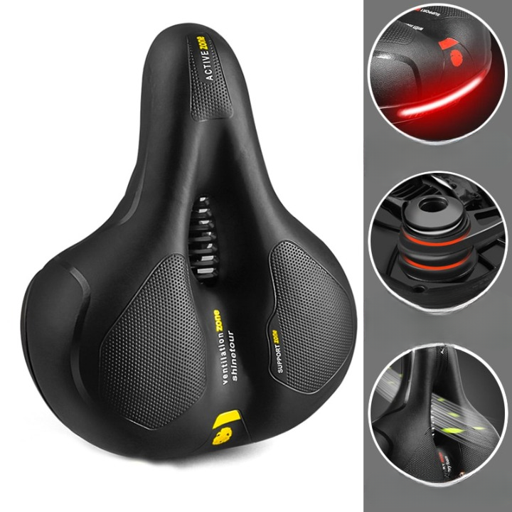 Lisslune | Comfortable bicycle seat against back and coccyx pain
