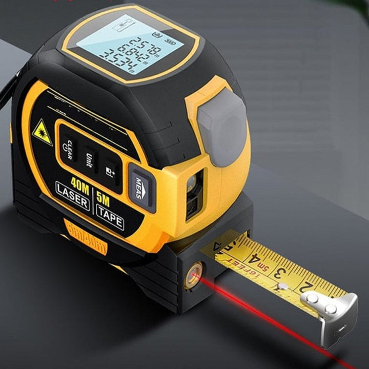 Lisslune | PrecisionPro – Precise 2-in-1 versatile digital laser and tape measure