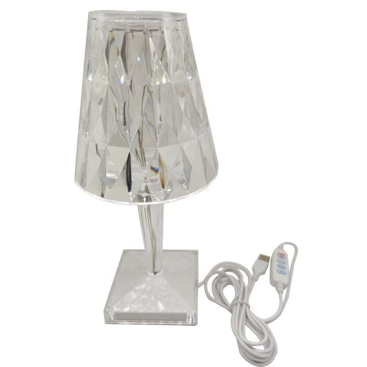 Lisslune | CrystaLamp - LED Table Lamp made of Diamond Crystal