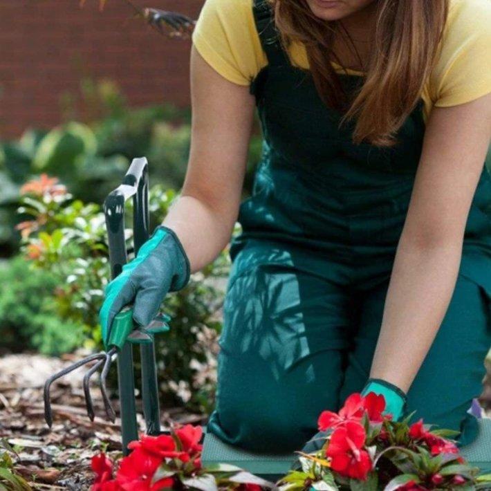 Lisslune | Gardener's bench - Folding ergonomic kneeling bench