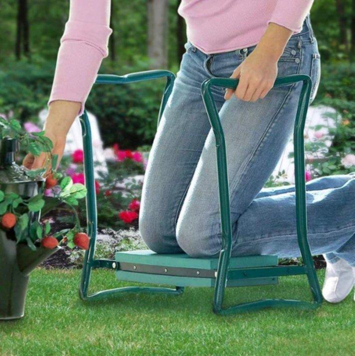 Lisslune | Gardener's bench - Folding ergonomic kneeling bench
