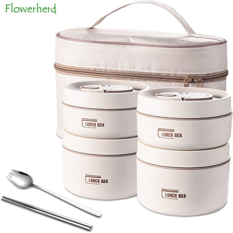 Lisslune | Thermo-insulated lunch box containers made of stainless steel