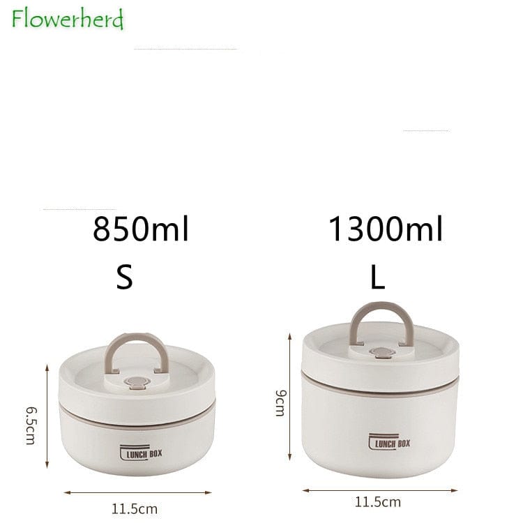 Lisslune | Thermo-insulated lunch box containers made of stainless steel