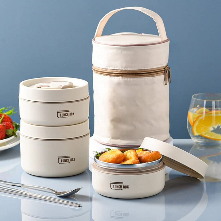Lisslune | Thermo-insulated lunch box containers made of stainless steel